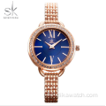 SHENGKE K0089 Reloj para mujer Total Set Reloj de diamantes de moda